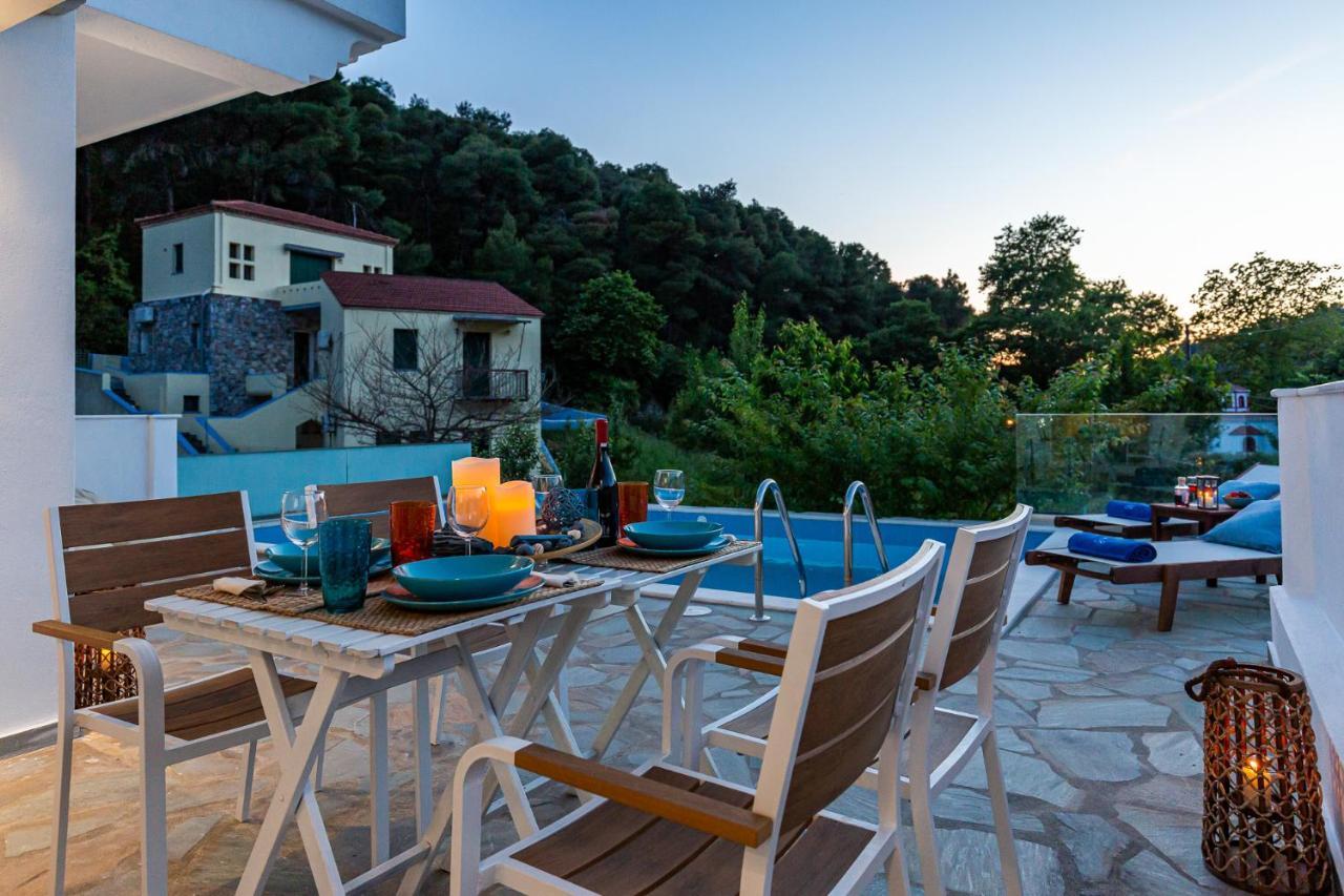 Villa Amarandos Agnontas 外观 照片